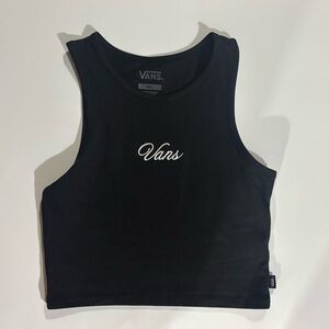 Vans Women's Classic Black Crop Top